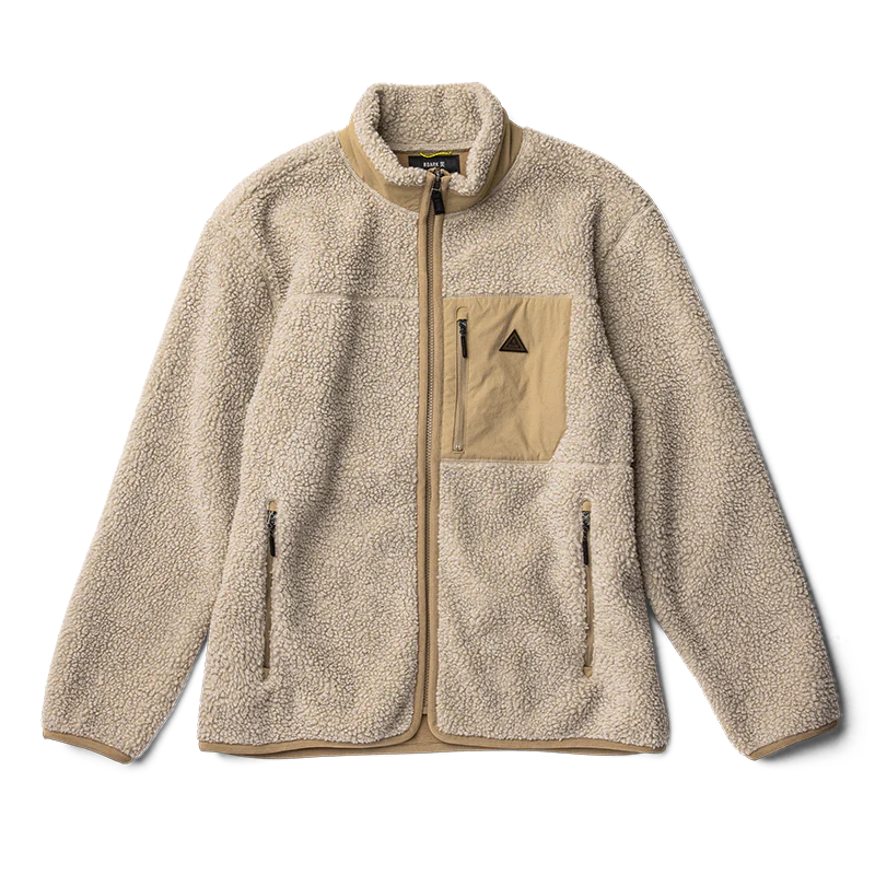 Campover Fleece Zip Jacket - Khaki