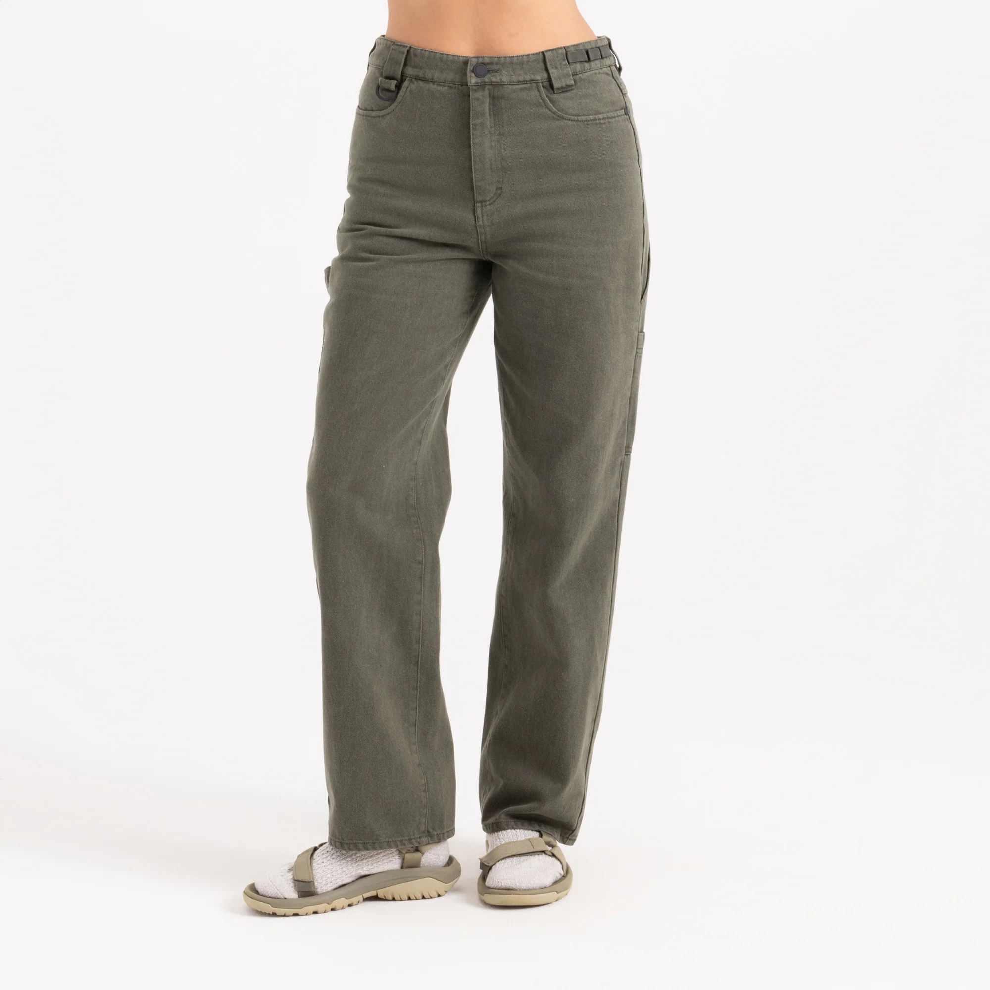 HWY 1 Pant Denim - Dark Military