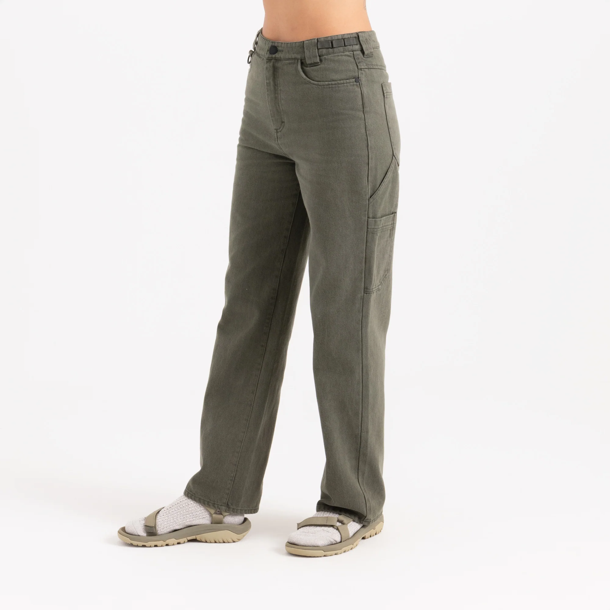 HWY 1 Pant Denim - Dark Military - Image 2