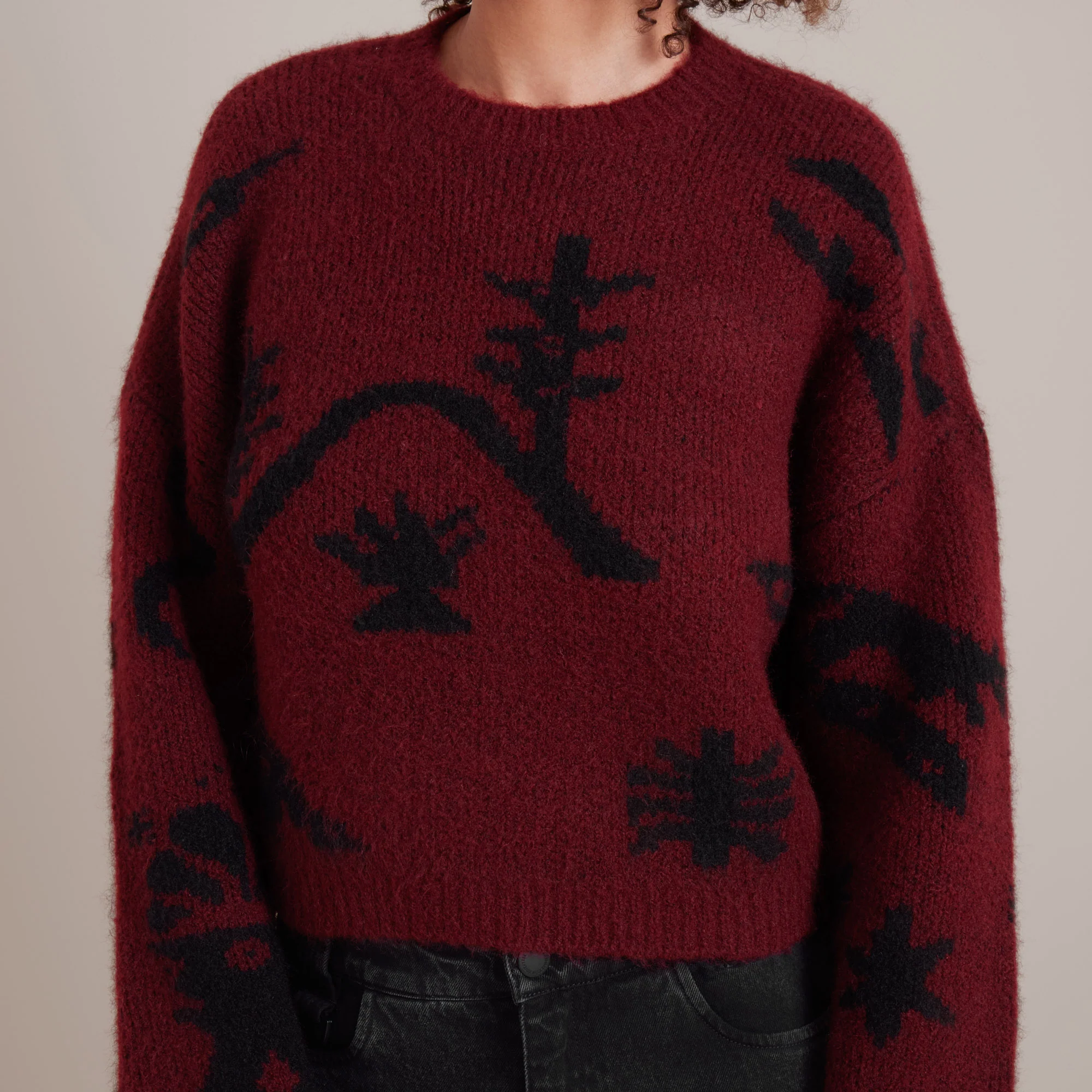 Kos Sweater - Sangria - Image 2