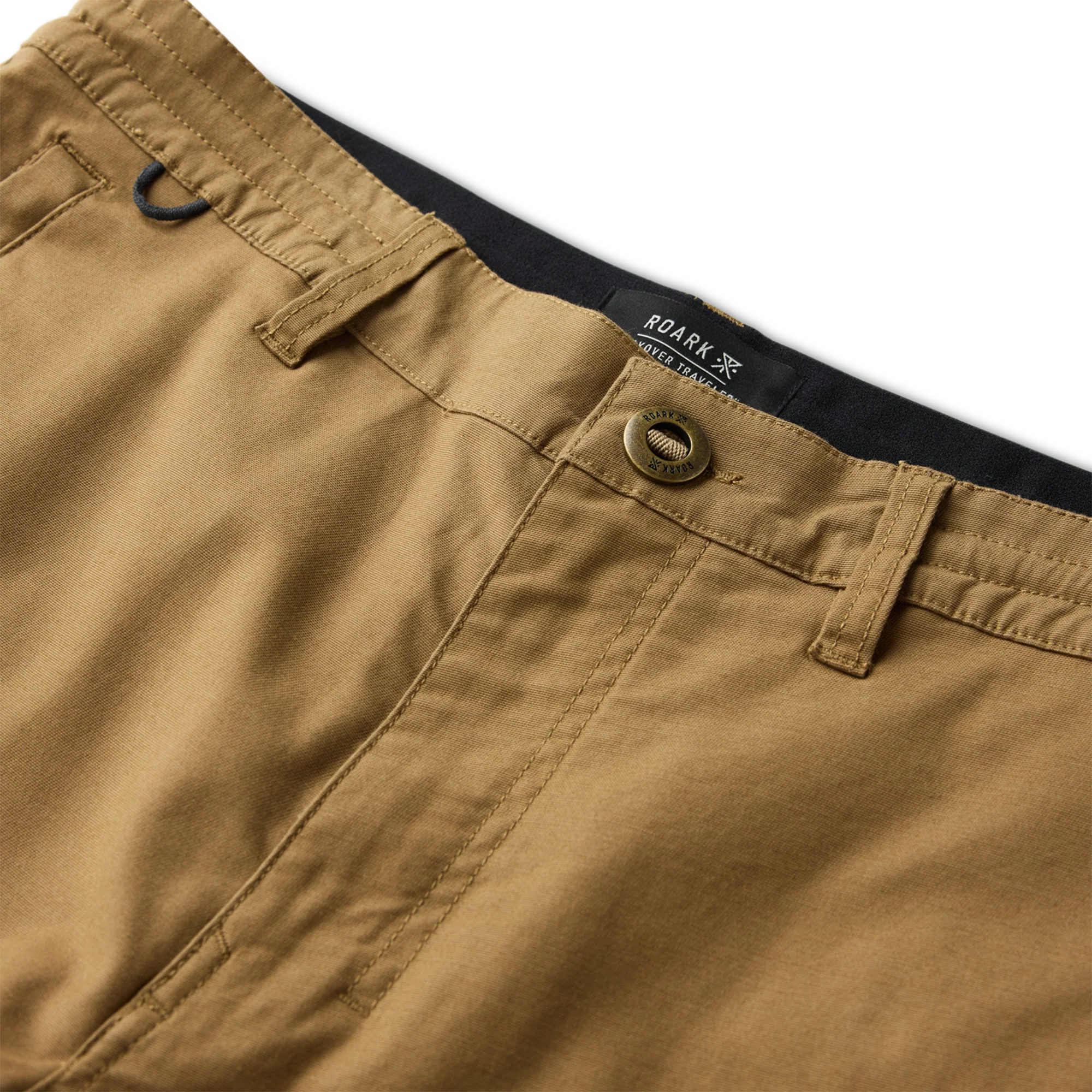 Layover Pro Traveler Shorts - Dark Khaki - Image 8